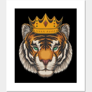 king of tiger Posters and Art